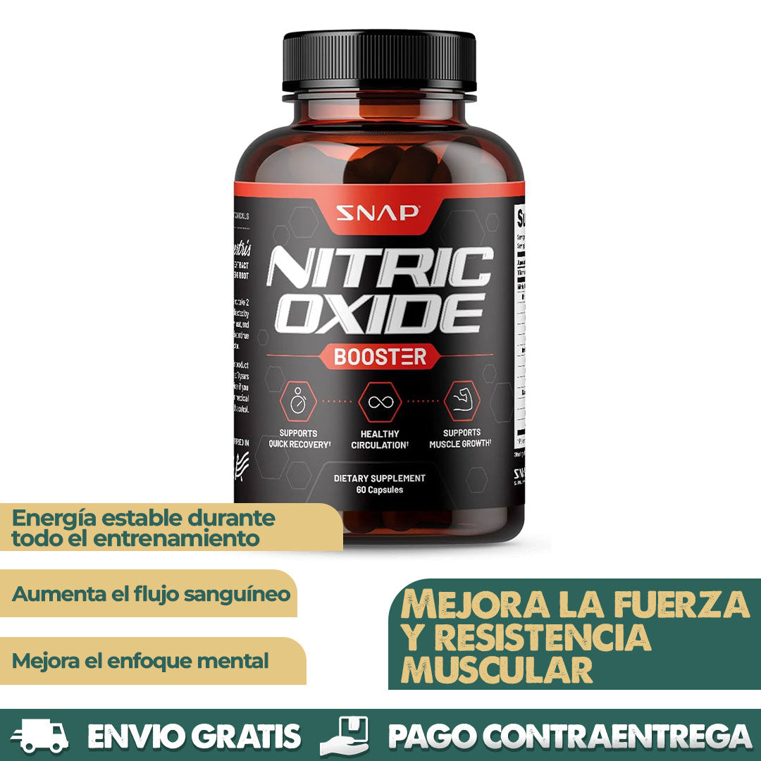 ÓXIDO NÍTRICO - Suplemento Premium 1000 mg 60 Cápsulas