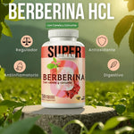 Berberina Super Human | Control de Azúcar, Pérdida de Grasa y Energía Metabólica NATURAL